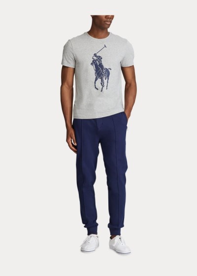 Men's Polo Ralph Lauren Custom Slim Fit Jersey T Shirts | 502918KXT